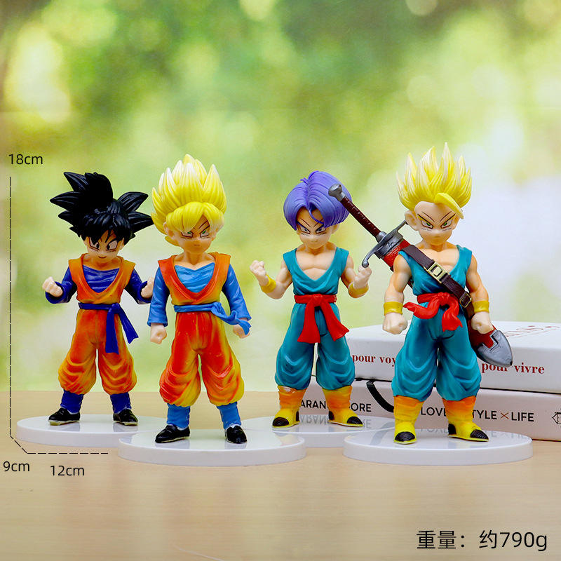 4ชิ้น/เซ็ต18ซม. สูง0.79กก. ถุง OPP