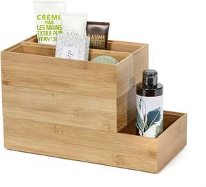 Multi-layer Assorted Sizes Bamboo Drawer Organiser Stackable Rectangle Box Bamboo Storage Organizer