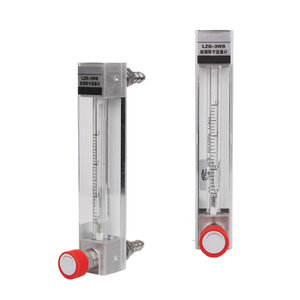 Débitmètre vertical à tube en verre avec vanne 8-12mm pour eau air <span class=keywords><strong>gaz</strong></span> rotamètre en verre - Product Image 4