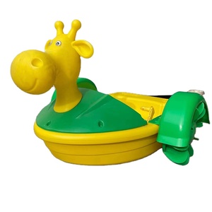 Barca a Remi in Plastica Colorata con Luci per Bambini, Attrezzatura da Piscina - Product Image 5