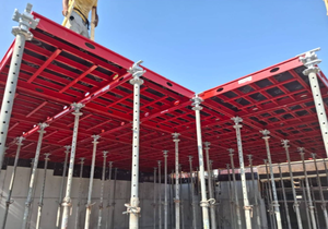 A Estrutura de Suporte de Aço para Andaimes de Construção Pesada é Revestida com Acabamento Galvanizado. - Product Image 3