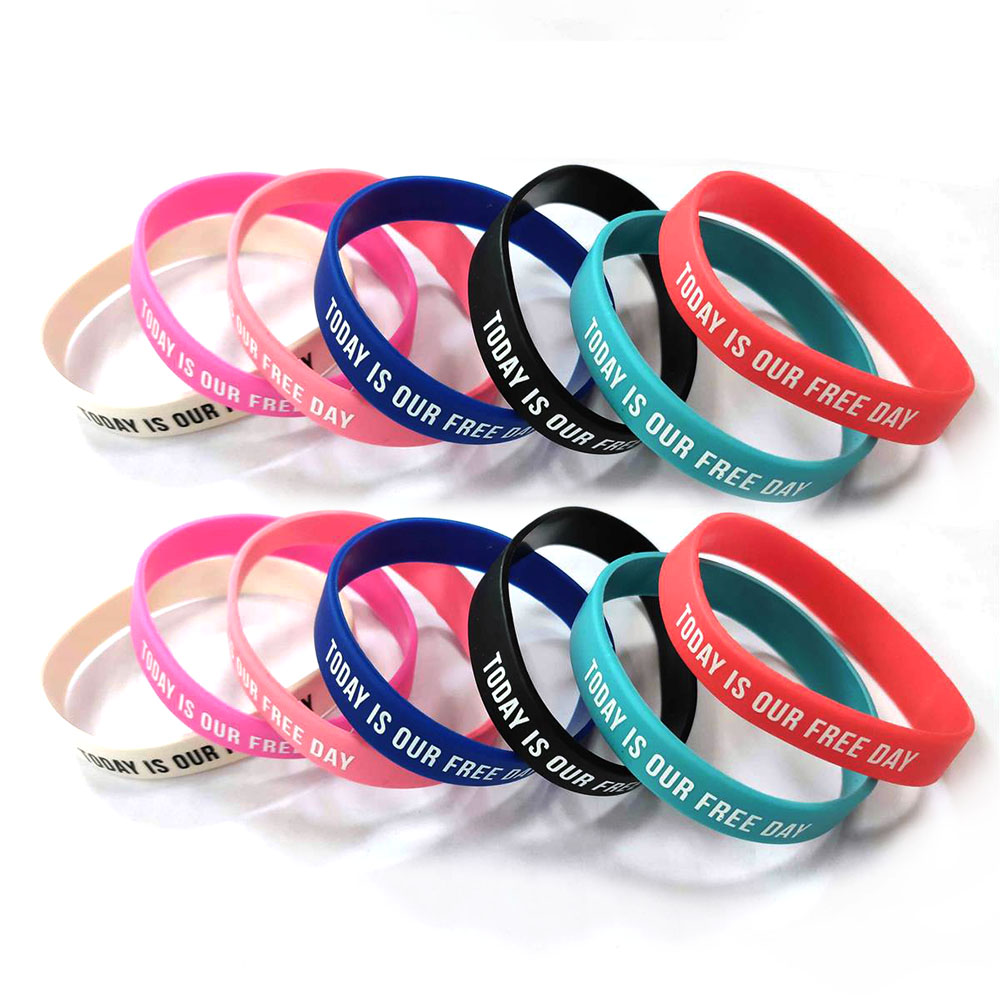 Lot De 60 Bracelets En Silicone Colorés - Pour Sport, Fête, école Ou événement, Unisexe Et Réglables