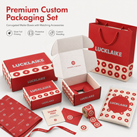 Boîte d'emballage en carton ondulé, boîte d'expédition pour cadeaux en carton ondulé avec insert protecteur en papier et feuille d'aluminium