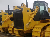Bulldozer sur chenilles hydraulique SD22 de 220 CV avec lame en U et ripper à lame simple