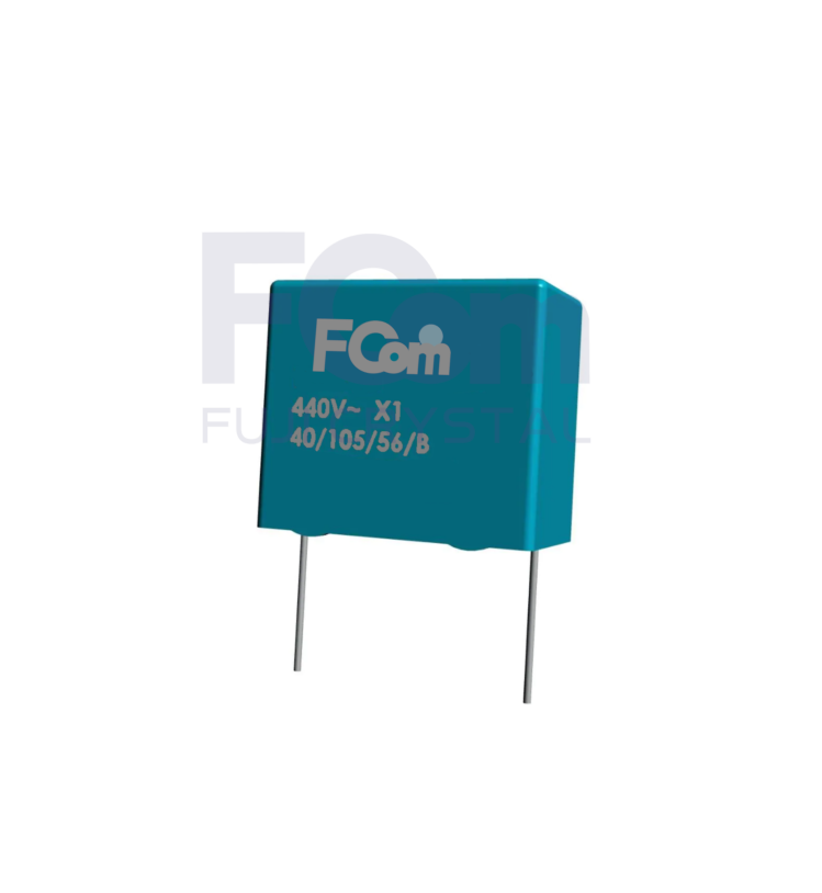 FCom X1 0,68 uF 20% 440/480VAC 2-контактные предохранительные пленочные конденсаторы радиальные 20000 ч @ 105C PHE844RF6680MR06L2 PHE844