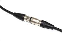 Câble audio XXD 1m XLR DIN/RCA en PVC avec blindage tressé, cuivre nu sans oxygène, mâle-mâle, pour microphone et haut-parleur, résolution 1080p