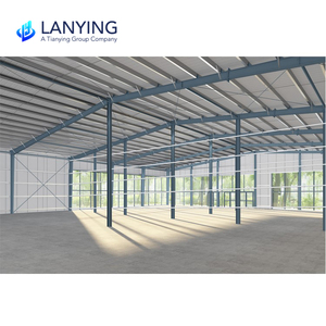 Đúc Sẵn Kết Cấu Thép Kho Khung Không Gian Phẳng Lợp Nhà Máy/Kim Loại Xây Dựng - Product Image 5