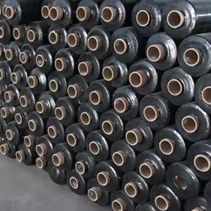 WR plastique limon clôture Film pp matériel tissu tissé géotextile pour jardin tapis de mauvaises herbes - Product Image 4