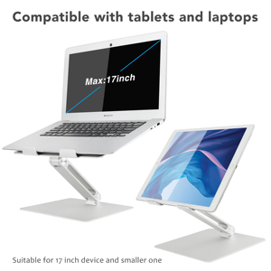 Great Roc Recommended OEM/ODM Support de <span class=keywords><strong>lit</strong></span> pour <span class=keywords><strong>tablette</strong></span> en aluminium pour ipad Support pour <span class=keywords><strong>ordinateur</strong></span> <span class=keywords><strong>portable</strong></span> pliable de 17 pouces réglable - Product Image 2