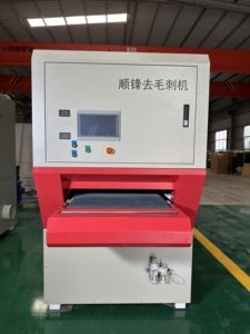 卸売ワイドベルト金属表面研磨エッジ研削丸めワイヤー描画バリ取り機 - Product Image 2