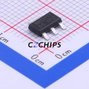 ชิปวงจรรวม AMS1117-5.0 SOT-223สินค้าใหม่ของแท้วงจรรวม PMIC ตัวควบคุมเชิงเส้น (LDO) - Product Image 1