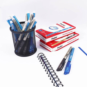 <span class=keywords><strong>Stylo</strong></span> effaçable de bonne qualité de 0,5 mm, noir et bleu, pour le dessin, l'écriture, la planification et les jeux de mots croisés, fournitures de papeterie - Product Image 6