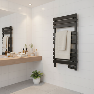 Porte-serviettes chauffant <span class=keywords><strong>en</strong></span> aluminium, fabrication directe usine, 15 ans d'expérience, certifié CE RoHS pour l'Europe - Product Image 4