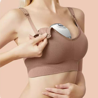 Tire-lait intelligent avec veilleuse, multifonction, portable, électrique, embout 24/27 mm, capacité 180 ml