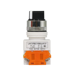 Commutateur rotatif YHBS-37-22X2, IP65, matériau ABS, 1NO1NC, pour usage domestique, diamètre du trou 22 mm, frais de port non inclus - Product Image 4