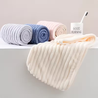 Serviette Turban Séchage Rapide Personnalisable avec Logo – Ultra Absorbante pour Cheveux, Idéale Douche et Bain