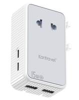 Mini Cargador USB Dual Ultrafino de 15W, Convertidor con Múltiples Puertos, Adaptador de Viaje Internacional para Teléfono Móvil, Estándar Estadounidense