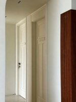 Portes Françaises en Bois pour l'Aménagement Intérieur des Maisons, Portes Intérieures pour Chambres, Quincaillerie de Porte, Rangement et Placards