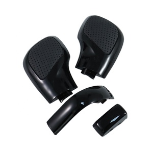 Pomo de Palanca de Cambios de Fibra de Carbono Negra Perforada con Revestimiento de Cuero, Personalizado para Reemplazo de Piezas Interiores de Automóviles - Product Image 4