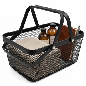<span class=keywords><strong>Cestino</strong></span> in Rete Metallica di Grado Commerciale, Resistente Cesto per il Trasporto di Merci per Negozi, Supermercati e Boutique - Product Image 3