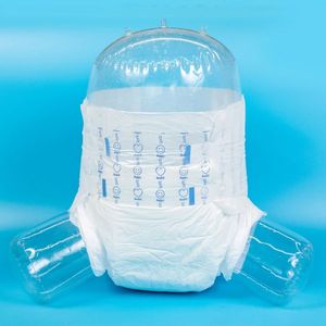 Vente en gros de couches jetables <span class=keywords><strong>pour</strong></span> adultes XL, en tissu non tissé, avec canal anti-fuites 3D, douces, respirantes et absorbantes, <span class=keywords><strong>pour</strong></span> usage nocturne - Product Image 2