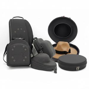 Estuche de Transporte Portátil Personalizado al por Mayor para Sombreros, Estuche para Sombreros Fedora - Product Image 1