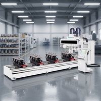 Machine industrielle CNC pour le travail du bois de 52 kW haute puissance pour la fabrication de pieds de meubles