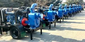 Pompe à eau centrifuge auto-amorçante mobile de 6 pouces pour l'irrigation agricole AZX - Product Image 2