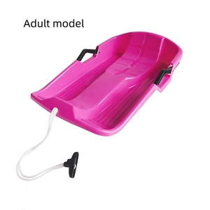 Planche à neige portable en PP pour enfants et adultes, <span class=keywords><strong>luge</strong></span> épaisse pour la neige <span class=keywords><strong>sur</strong></span> l'herbe, équipement de sport de plein air de style libre - Product Image 2