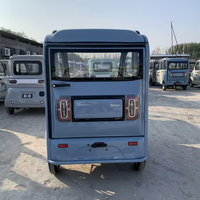 Tricycle électrique entièrement fermé à 2 portes, cabine fermée, 3 roues, véhicule électrique pour adultes, pour les trajets familiaux