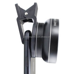 Pince universelle détachable 2-en-1 0.45X Super Wide Angle <span class=keywords><strong>Macro</strong></span> Lens Clip-On Travel Phone Kits - Product Image 4