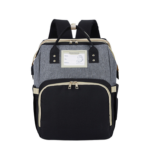 Mochila de Viagem Multifuncional Portátil com Alças Duplas para Carrinho de Bebê, com Ninho de Bebê Estampado, Bolsa Maternidade para Recém-Nascidos - Product Image 4