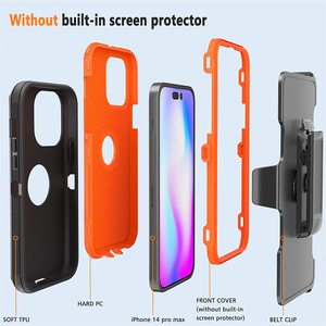 Étui Defender Pro étuis de téléphone portable <span class=keywords><strong>pour</strong></span> <span class=keywords><strong>iPhone</strong></span> 17 16 15 14 13 12 11 Pro Max XR XS 8P 7P 6P Clip de <span class=keywords><strong>ceinture</strong></span> robuste housse antichoc - Product Image 5