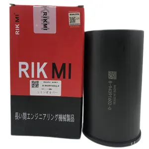 Rikmi High Quality engine cylinder liner kit for Isuzu 4HK1 6HK1 engine excavator repair kit Engine assembly parts 8-94391602-0