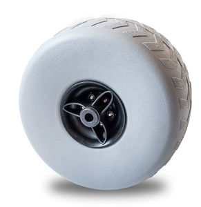 Roue de plage à ballon de 12 pouces ou 300 mm, roues pour dunes de sable, capacité de charge de 55 kg, camping en bord de mer - Product Image 1
