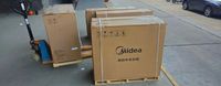 Unité intérieure de climatisation Midea à haute pression statique, pompe à chaleur, moteur de ventilateur DC, large sortie d'air, climatiseur encastré au plafond