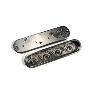 Cnc Auto pièces de rechange pièces personnalisées machines billette aluminium LS couvercle de soupape avec trou de remplissage - Product Image 4