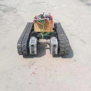 Châssis électrique sur chenilles avec moteur pour plateforme de mobilité robotique de recherche - Product Image 1