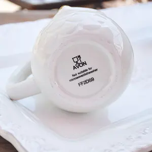 Taza de café de cerámica con forma de búho hecha a mano, taza de té de cerámica para la Oficina y el hogar