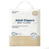 Couches-culottes jetables pour adultes à séchage rapide, respirantes, avec feuille de protection lavable et imperméable, et protection anti-fuites 3D pour la post-partum