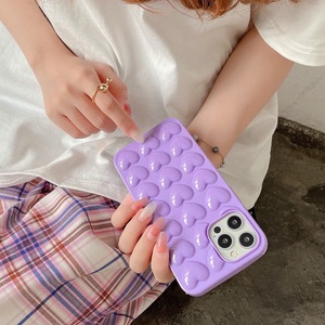 Ragazze donne 3D amore cuore custodie per <span class=keywords><strong>iPhone</strong></span> 15 <span class=keywords><strong>Pro</strong></span> <span class=keywords><strong>Max</strong></span> 14 12 11 chiaro morbido Silicone Tpu custodia per cellulare <span class=keywords><strong>rosa</strong></span> - Product Image 6