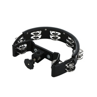 Tambourine Direct Manufacturers Selling Half-Moon Percussion Instrument Power Tambourine for Adults