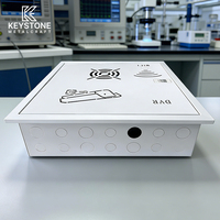 Boîtier de distribution d'alimentation DVR WiFi en acier inoxydable de haute qualité pour l'Irak, prise d'extension 3 voies avec verrouillage anti-effraction 80A 230V