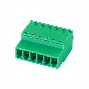 KF2EDGKDR-3.5/3.81mm Pitch <b>Screw</b> Spring Clamp Terminal Block 300V/20A Nickel Plated <b>Copper</b> & Plastic - Product Image 1