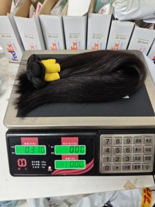 Promoción 11A Cabello Humano Virgen Vietnamita Liso de 20 Pulgadas, Doble Trama, 100% Natural, Paquete de 5 Piezas, 159$, Extensiones de Cabello Premium de 300g - Product Image 5