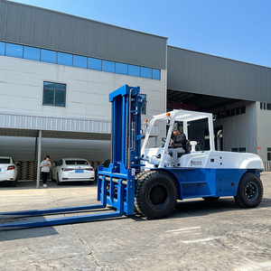 Nouveau chariot élévateur diesel ZLIN 16 tonnes 4x4 tout-terrain avec fourches/accessoires pour travaux de construction - Product Image 1