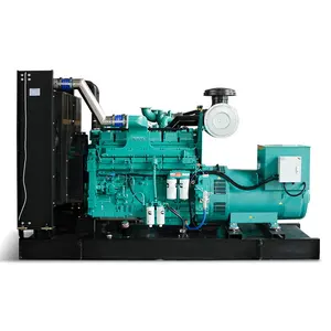 Nieuwe Fabriek Verkoop Open Generator 375kva Diesel Generator 300kw Aangedreven Door Cummins Motor Met Ats