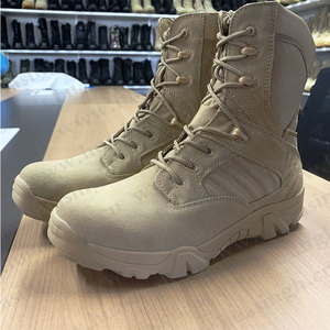 <span class=keywords><strong>Stivali</strong></span> Tattici WCY in Pelle Scamosciata <span class=keywords><strong>Color</strong></span> Sabbia Tempesta del Deserto, Attrezzatura da Combattimento di Alta Qualità - Product Image 2