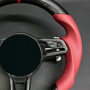 Funda de Volante de Fibra de Carbono al por Mayor de Fábrica, Funda de Volante Personalizada Thrustmaster para Porsche <span class=keywords><strong>911</strong></span> - Product Image 4