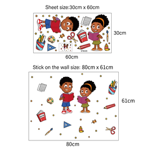 New Design Study Tools Stars Kids Stickers Water Proof Stickers for Home Decor <strong>School</strong> Kids Room <strong>Classroom</strong> <strong>Decoration</strong> - Product Image 5